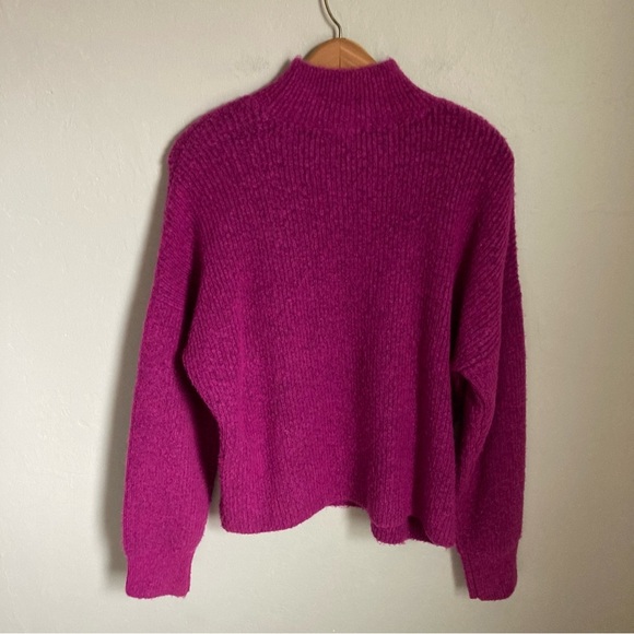 Sanctuary Purple Sweater Size Medium - Picture 3 of 5